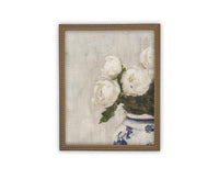 Vintage Framed Canvas Art #BOT-162