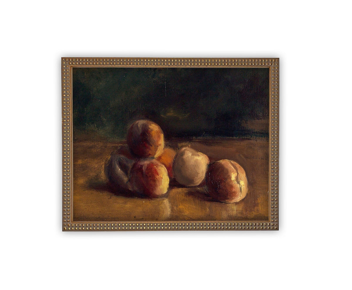 Vintage Framed Canvas Art #ST-629