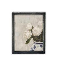 Vintage Framed Canvas Art #BOT-162