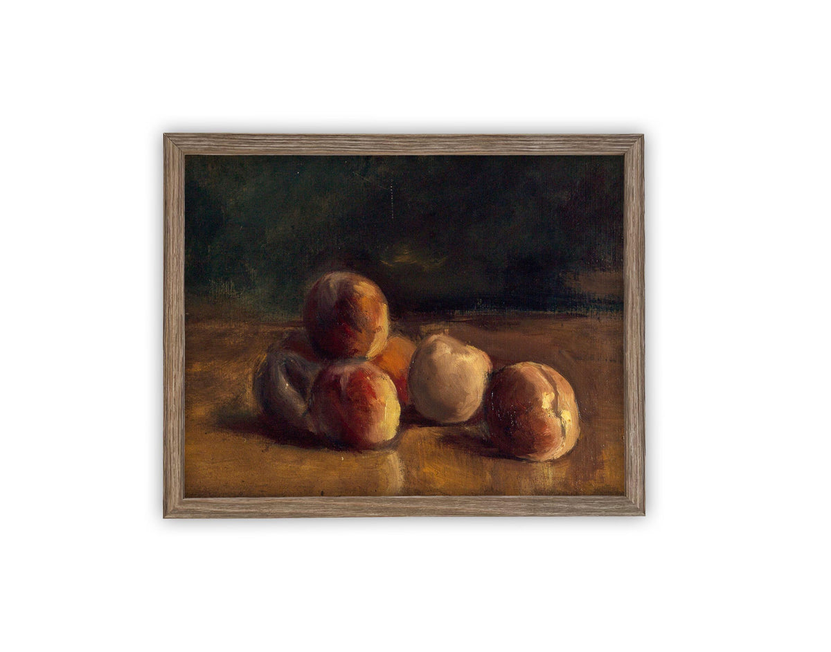 Vintage Framed Canvas Art #ST-629