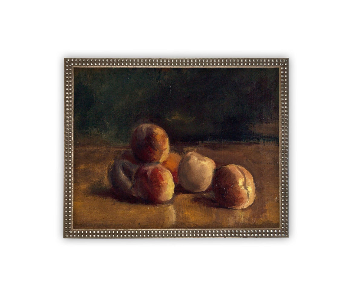 Vintage Framed Canvas Art #ST-629