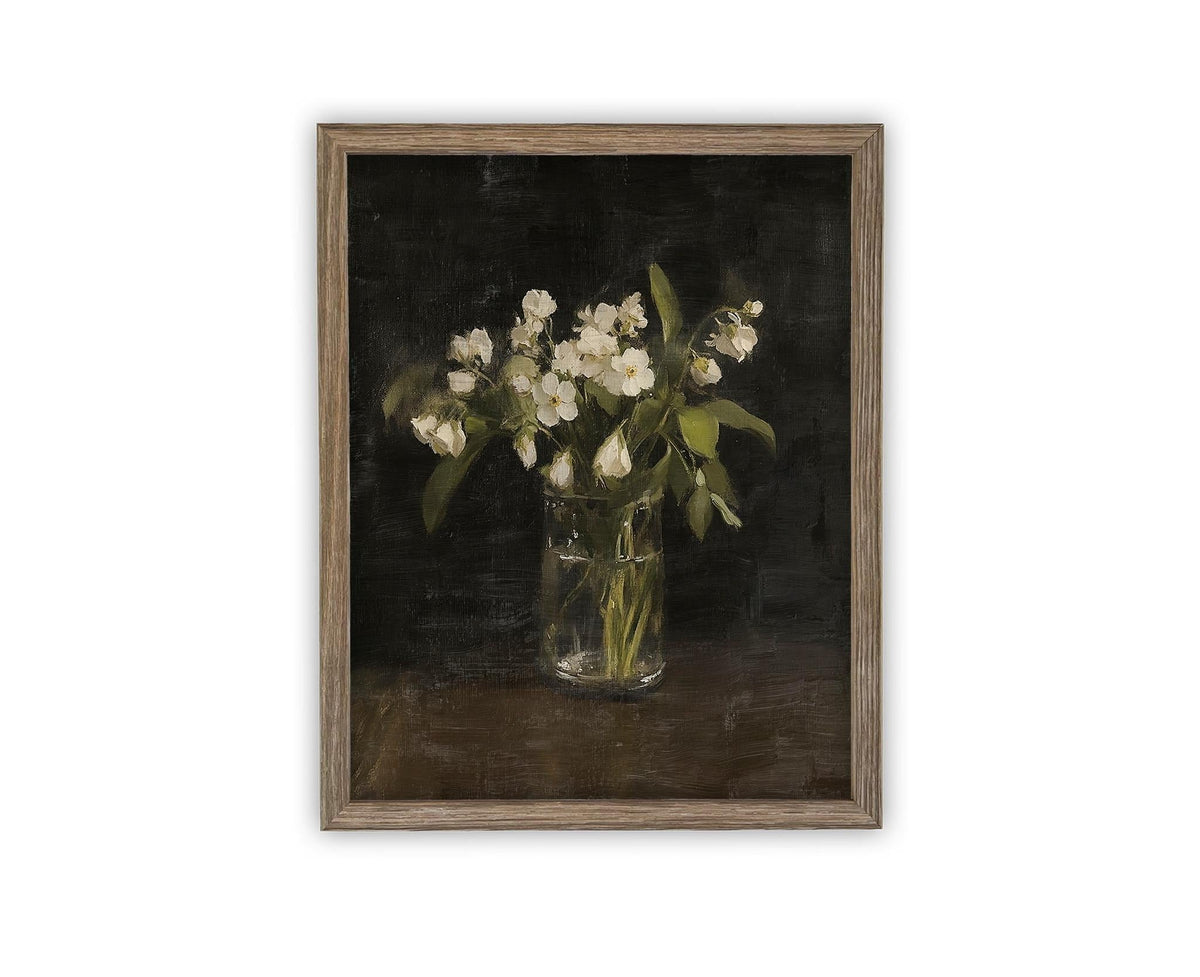 Vintage Framed Canvas Art #BOT-165