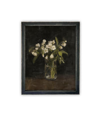 Vintage Framed Canvas Art #BOT-165