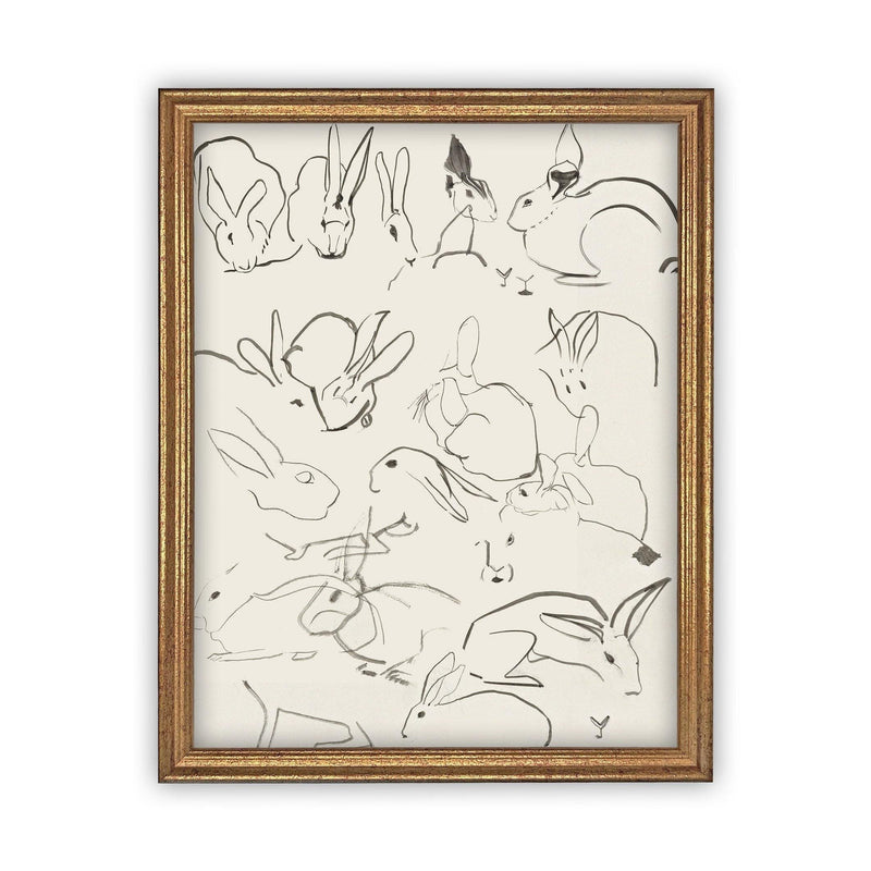 Framed Canvas Art Farmhouse print #A-140