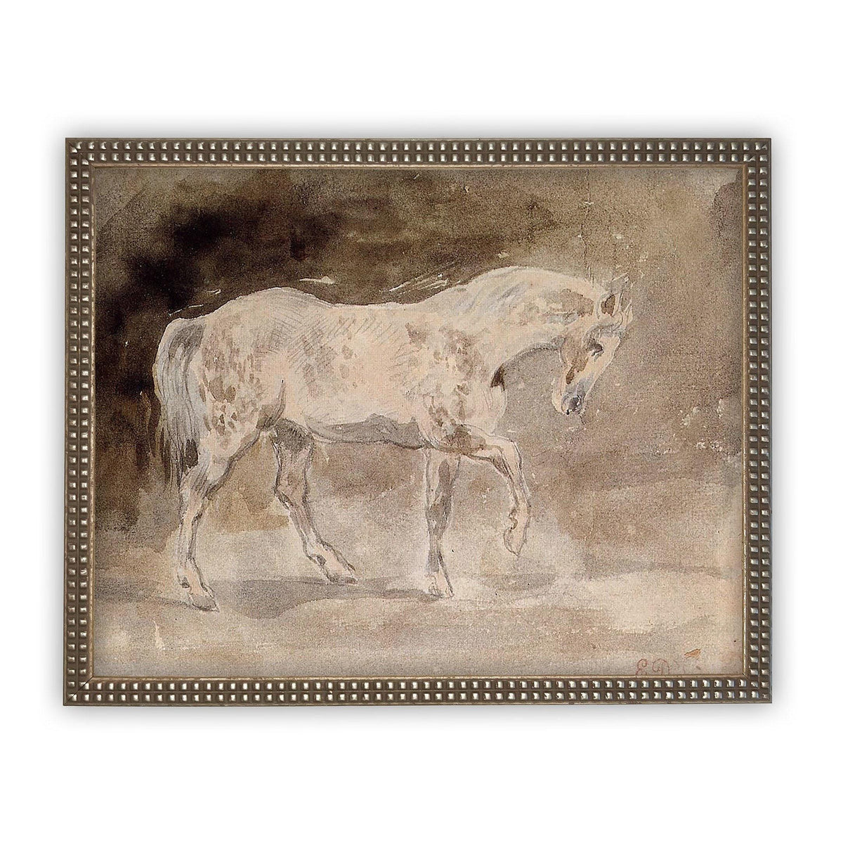 Framed Horse Art #A-126