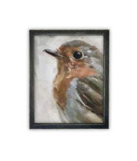 Vintage Framed Canvas Art #A-193