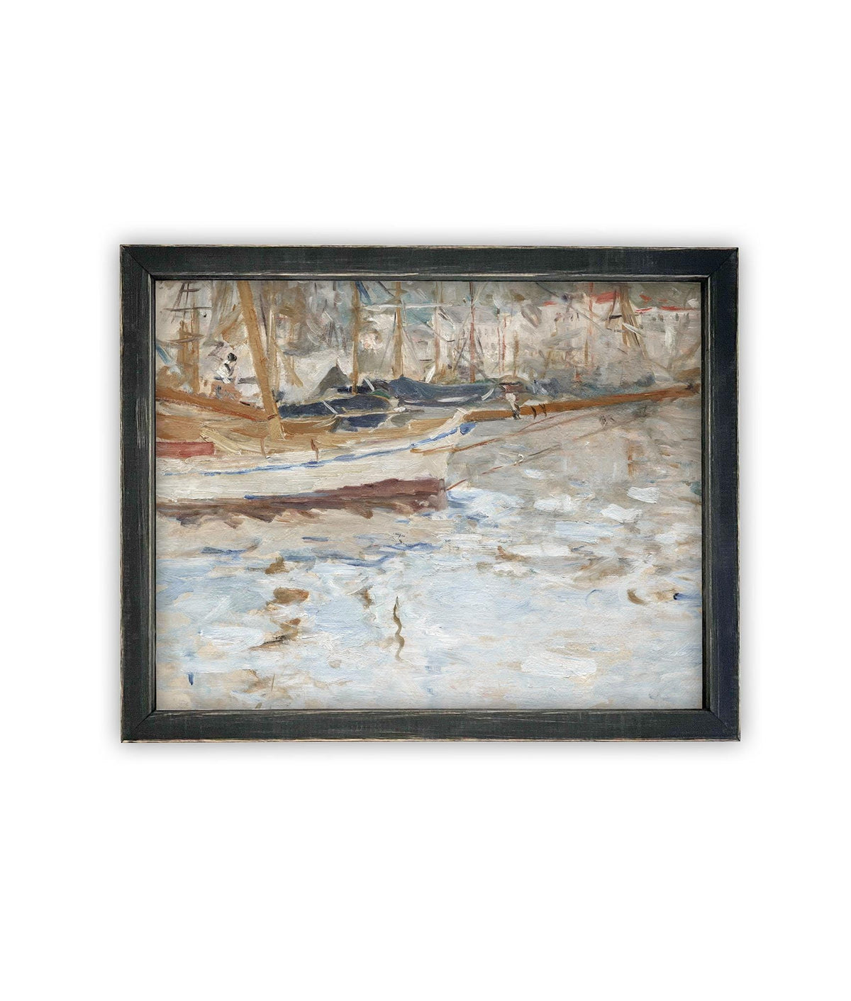 Vintage Framed Canvas Art #COAS-145