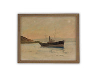 Vintage Framed Canvas Art #COAS-144