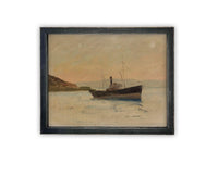 Vintage Framed Canvas Art #COAS-144