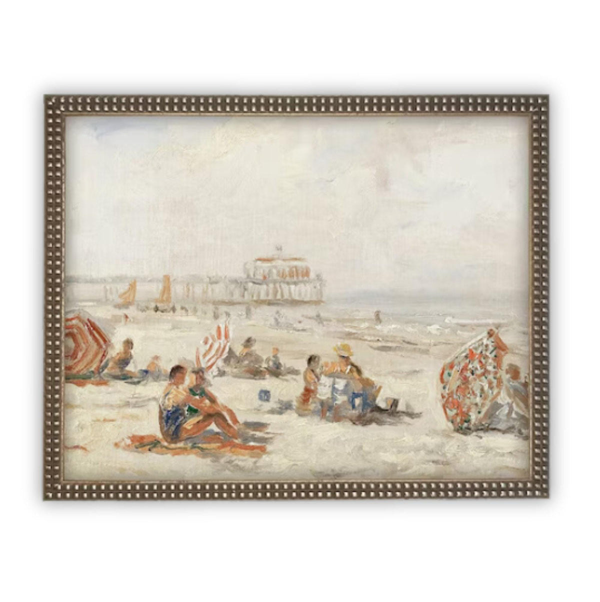 Vintage Framed Canvas Art #COAS-131