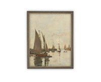 Vintage Framed Canvas Art #COAS-147