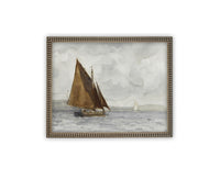 Vintage Framed Canvas Art #COAS-146