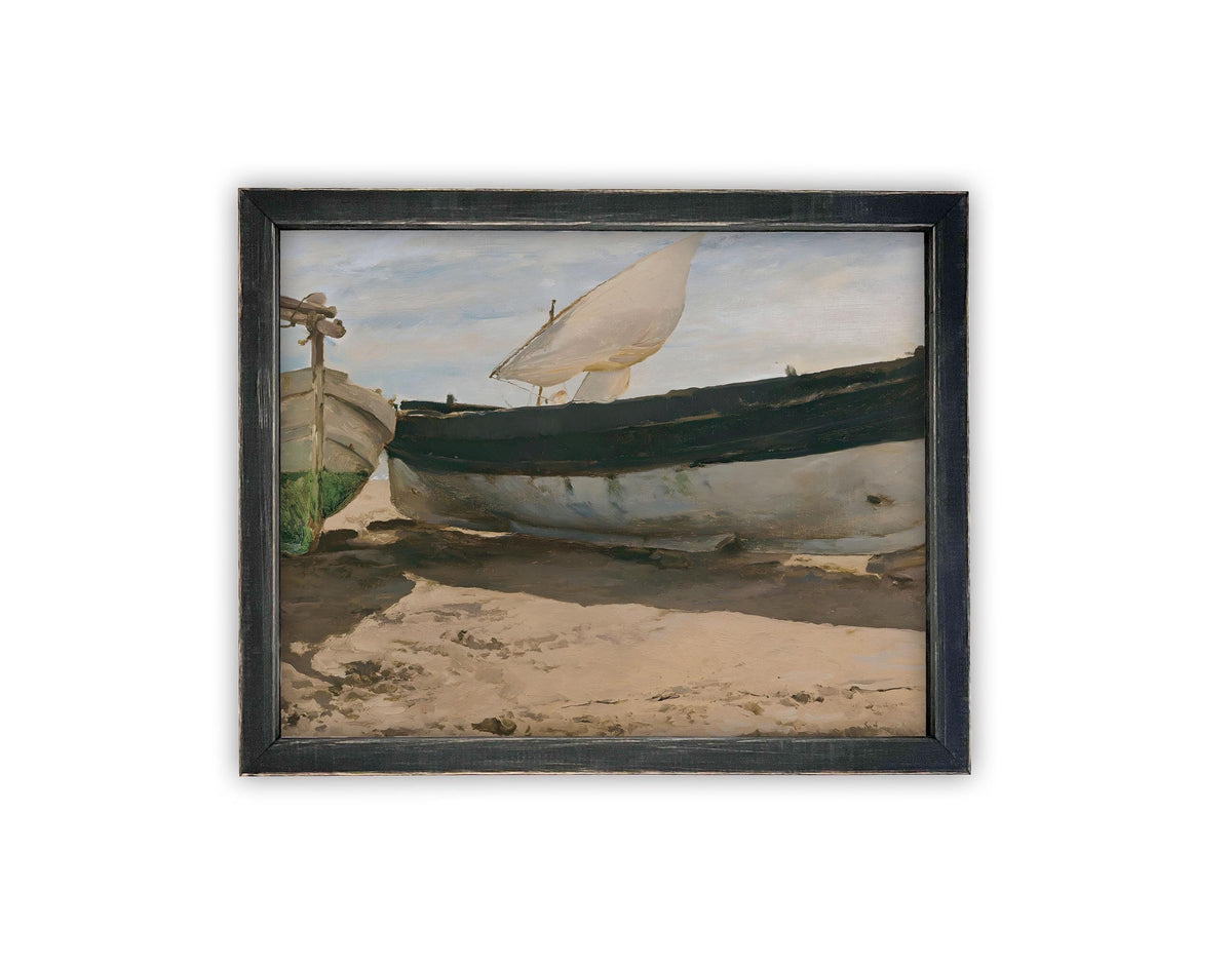 Vintage Framed Canvas Art #COAS-142