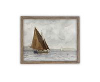 Vintage Framed Canvas Art #COAS-146