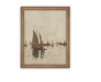 Vintage Framed Canvas Art #COAS-135