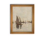 Vintage Framed Canvas Art #COAS-135