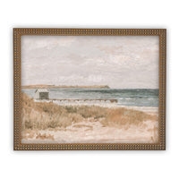 Vintage Framed Canvas Art #COAS-199