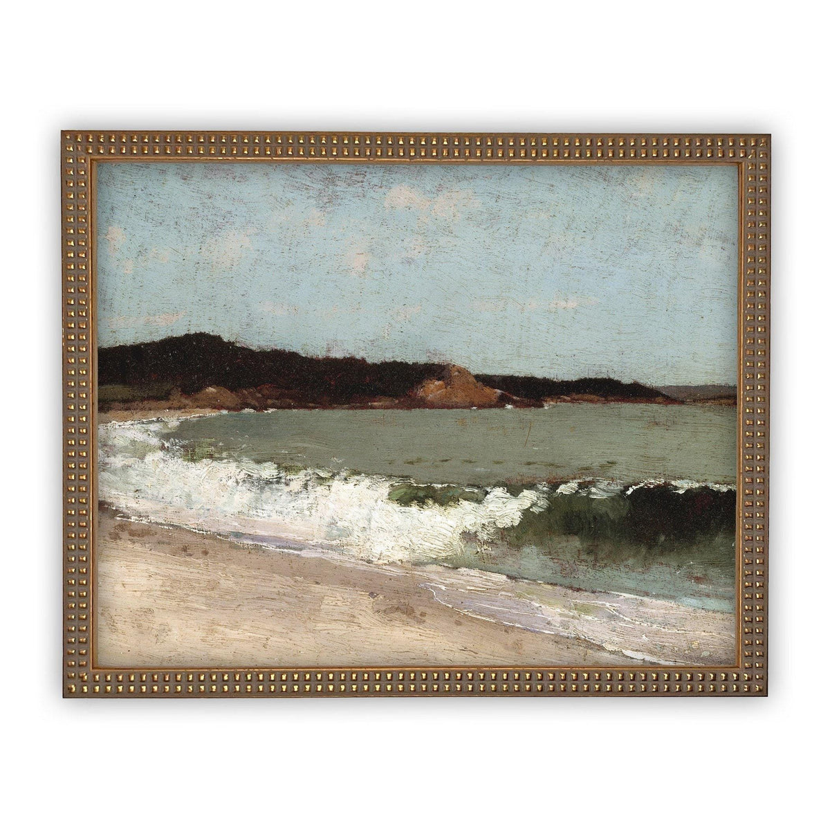 Vintage Framed Canvas Art #COAS-155