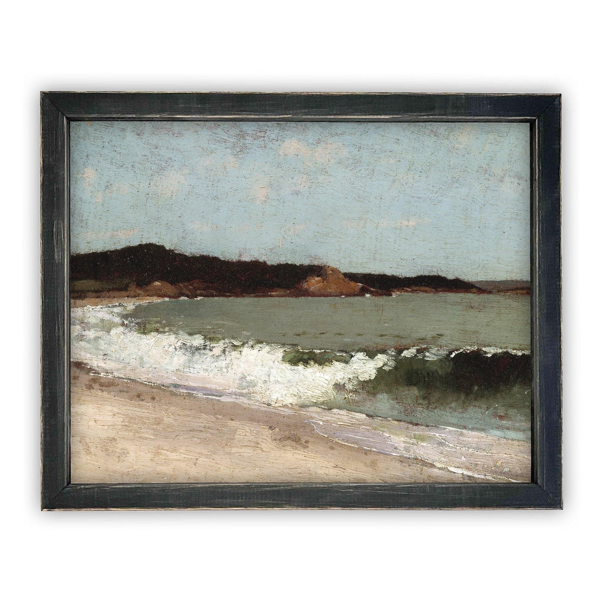 Vintage Framed Canvas Art #COAS-155