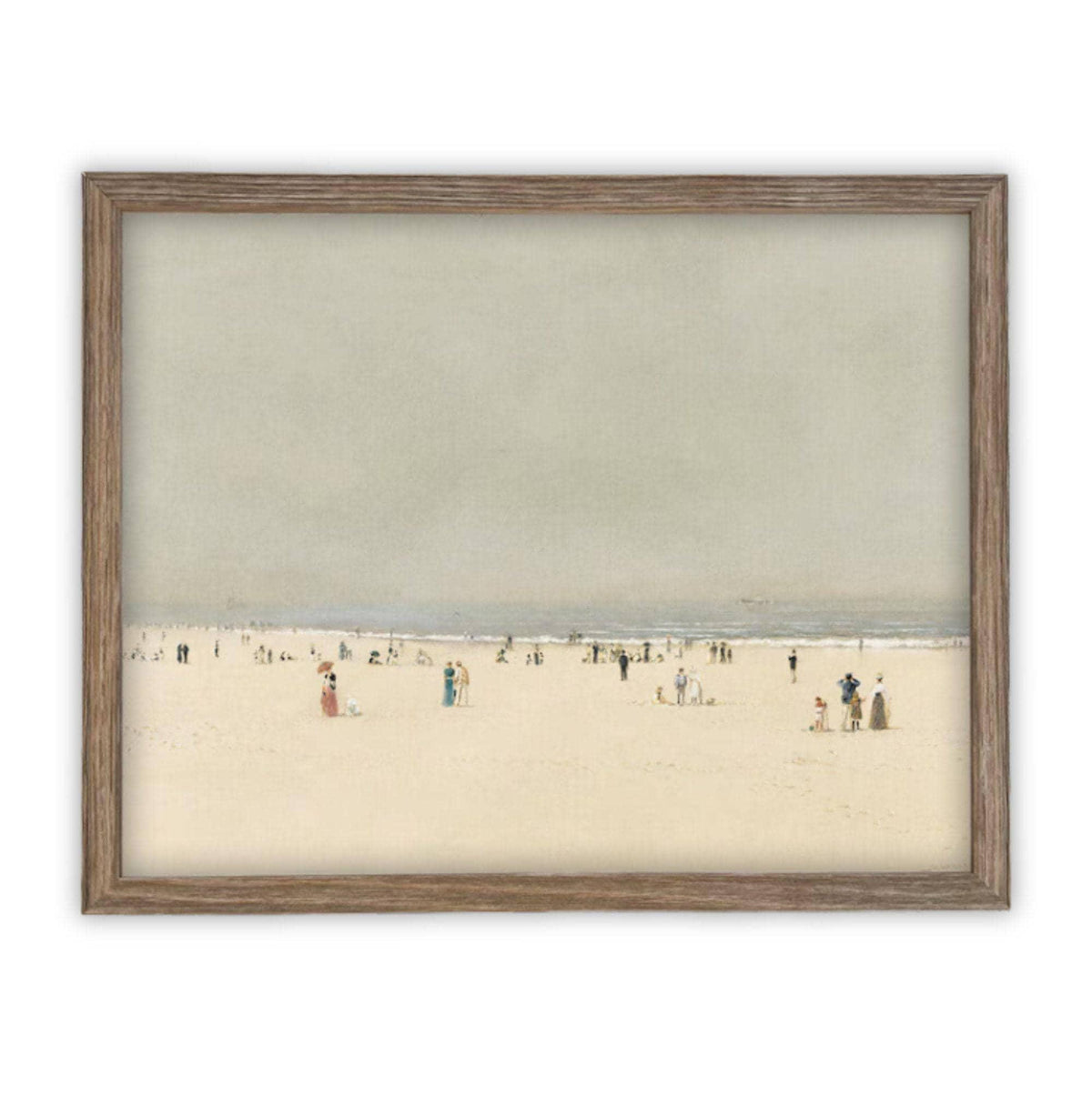 Vintage Framed Canvas Art #COAS-196