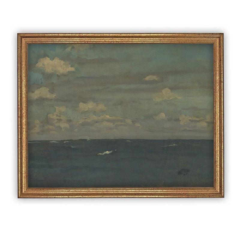 Vintage Framed Canvas Art #COAS-157