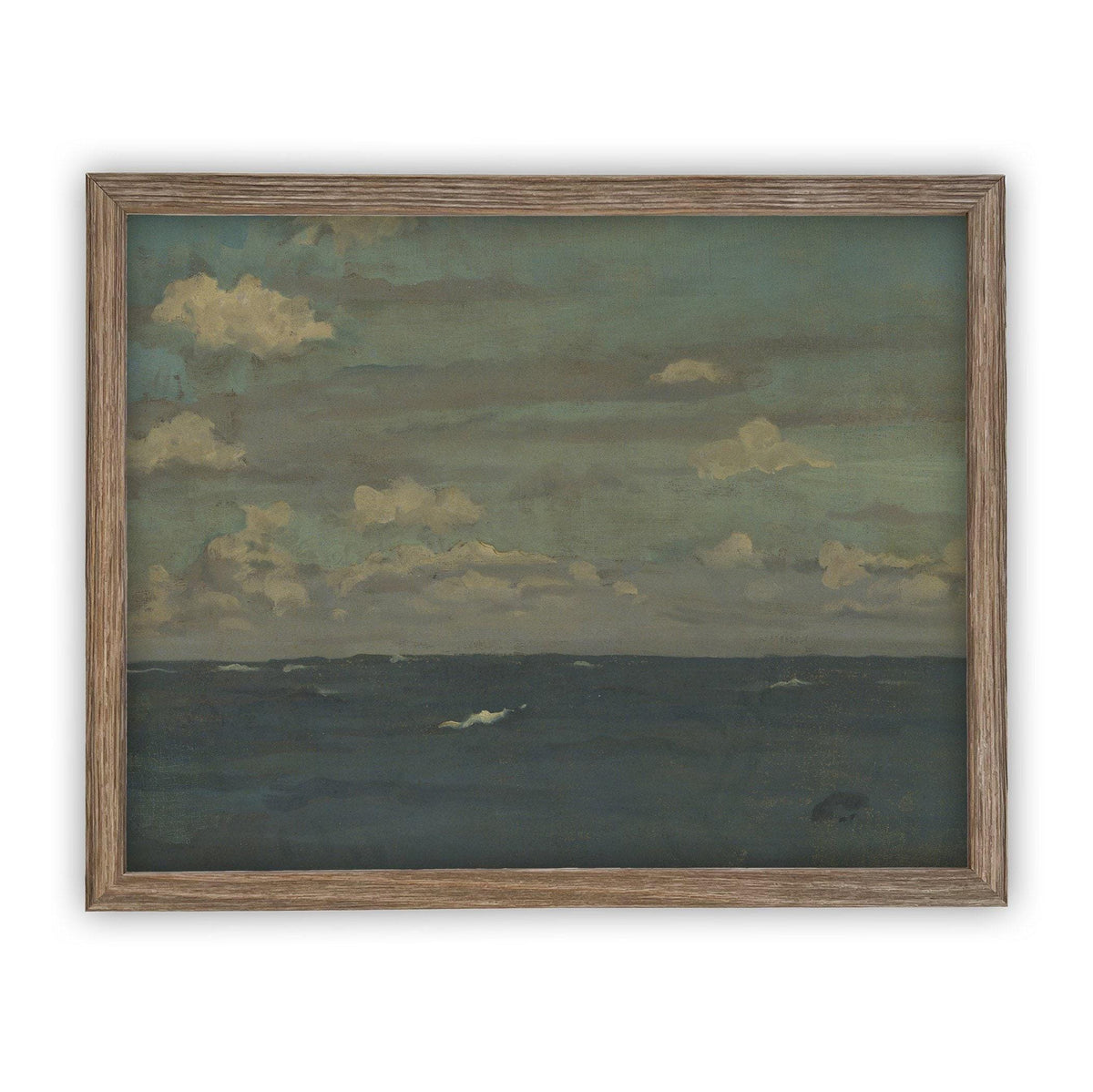 Vintage Framed Canvas Art #COAS-157