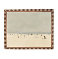 a crowded beach scene with numerous people enjoying the day.