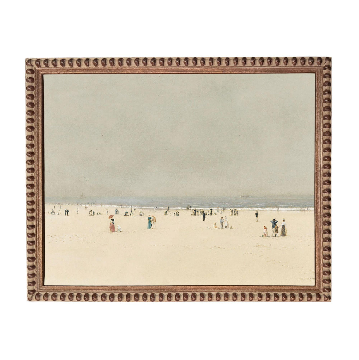 a crowded beach scene with numerous people enjoying the day.