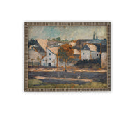 Vintage Framed Canvas Art #ARC-121