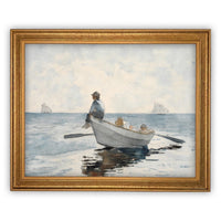 Vintage Framed Canvas Art #COAS-174
