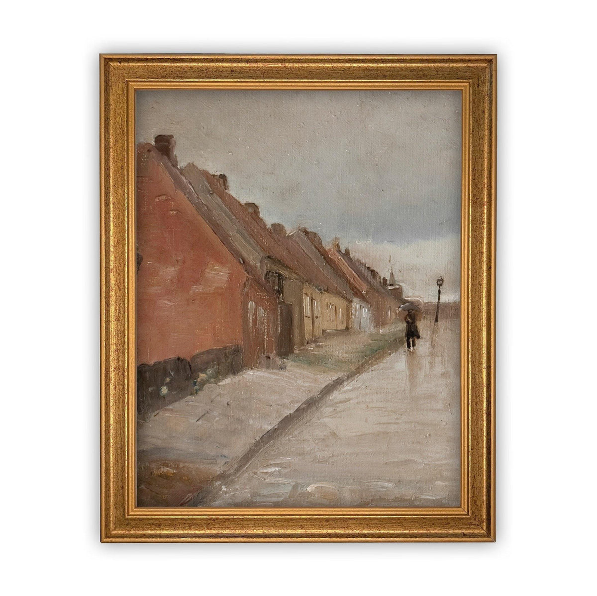Vintage Framed Canvas Art #ARC-115