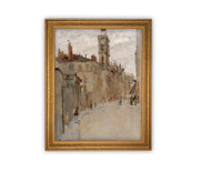 Vintage Framed Canvas Art #ARC-120