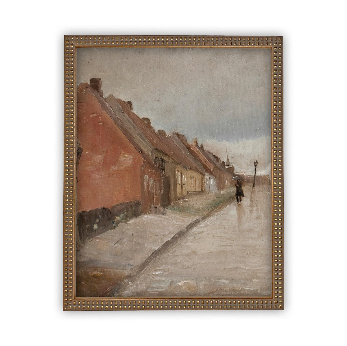Vintage Framed Canvas Art #ARC-115