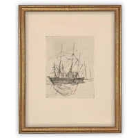 Vintage Framed Canvas Art #COAS-150