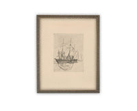 Vintage Framed Canvas Art #COAS-150