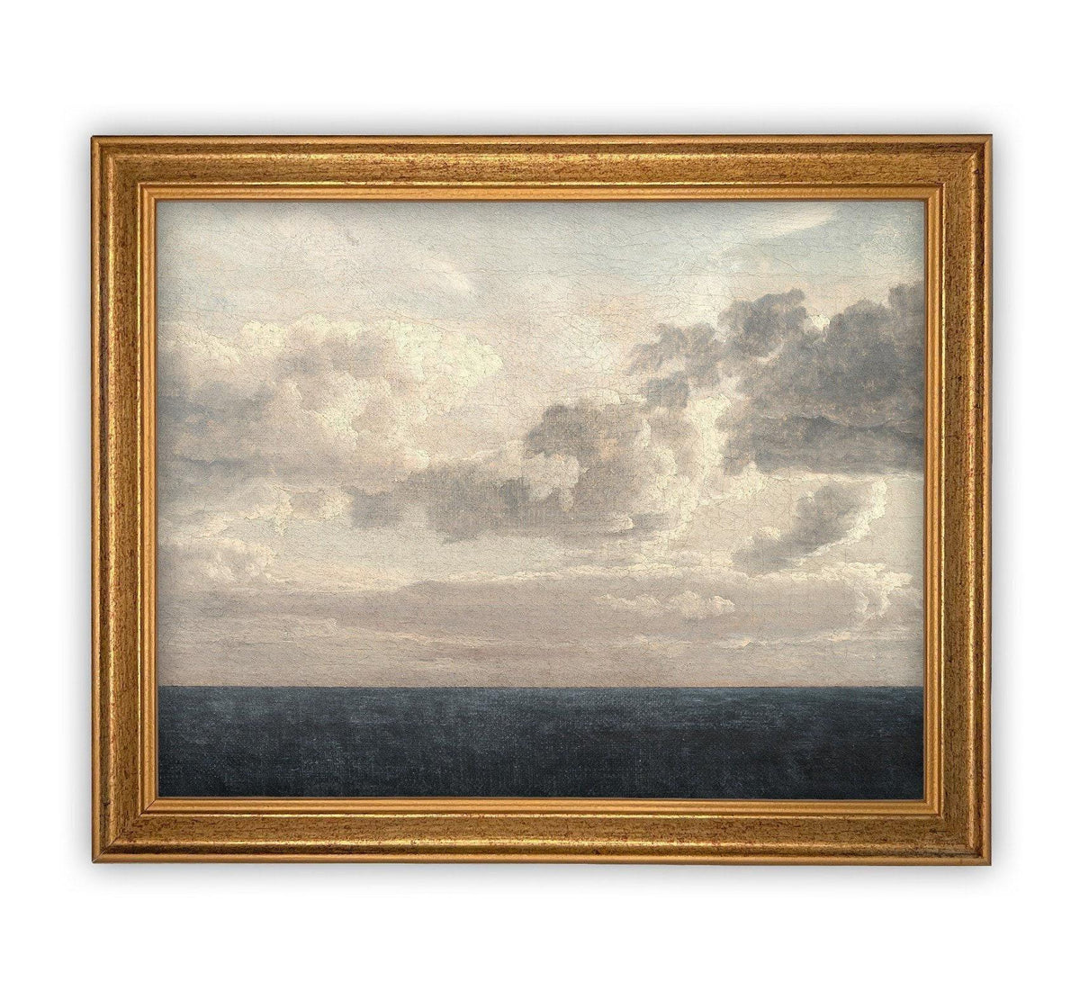 Vintage Framed Canvas Art #COAS-153