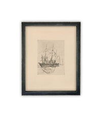Vintage Framed Canvas Art #COAS-150