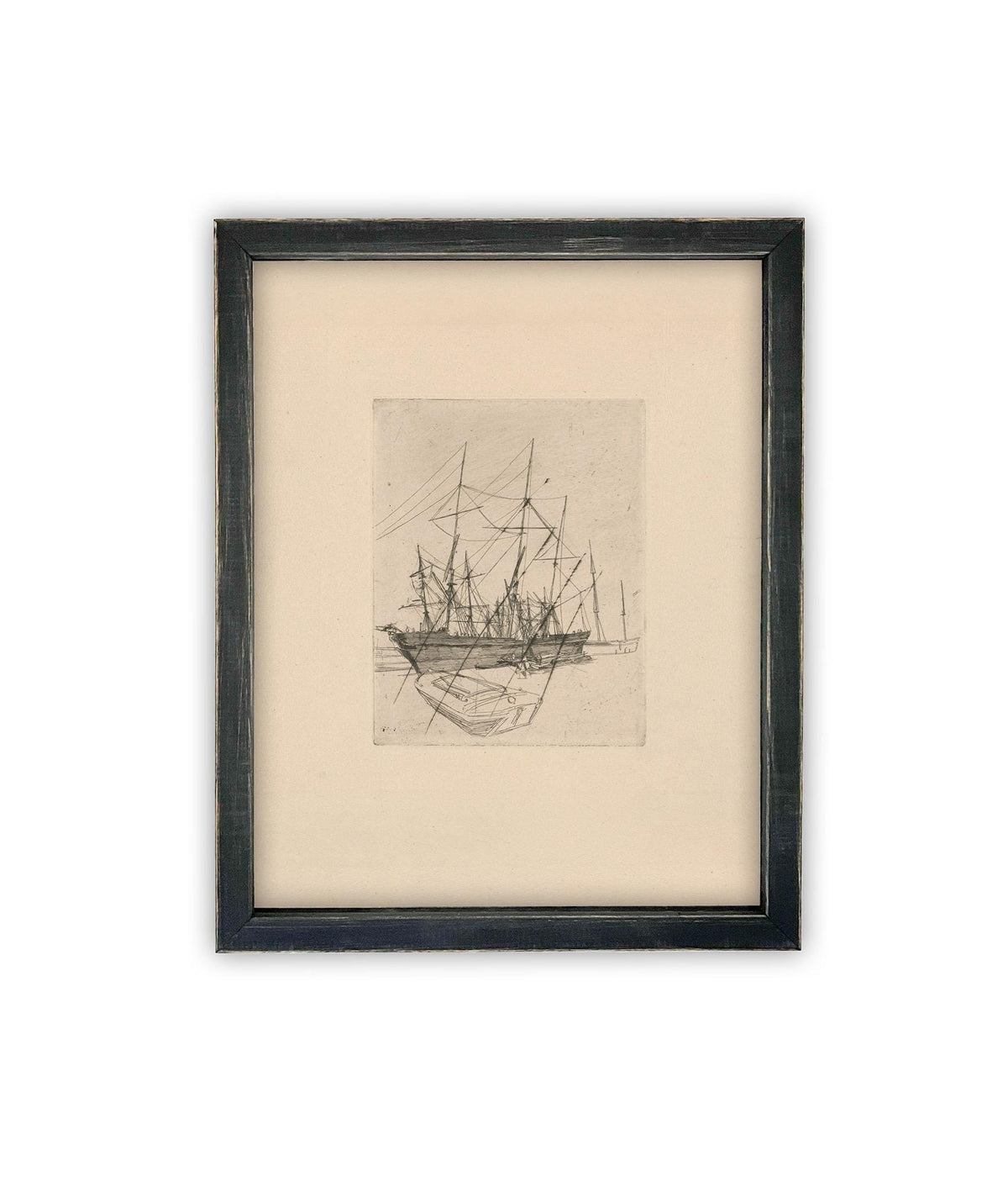 Vintage Framed Canvas Art #COAS-150