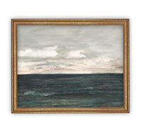 Vintage Framed Canvas Art #COAS-151