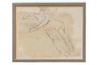 Framed Vintage Portrait Sketch #P-513