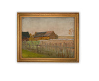 Vintage Framed Canvas Art #ARC-125
