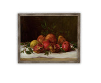 Vintage Framed Canvas Art #ST-636