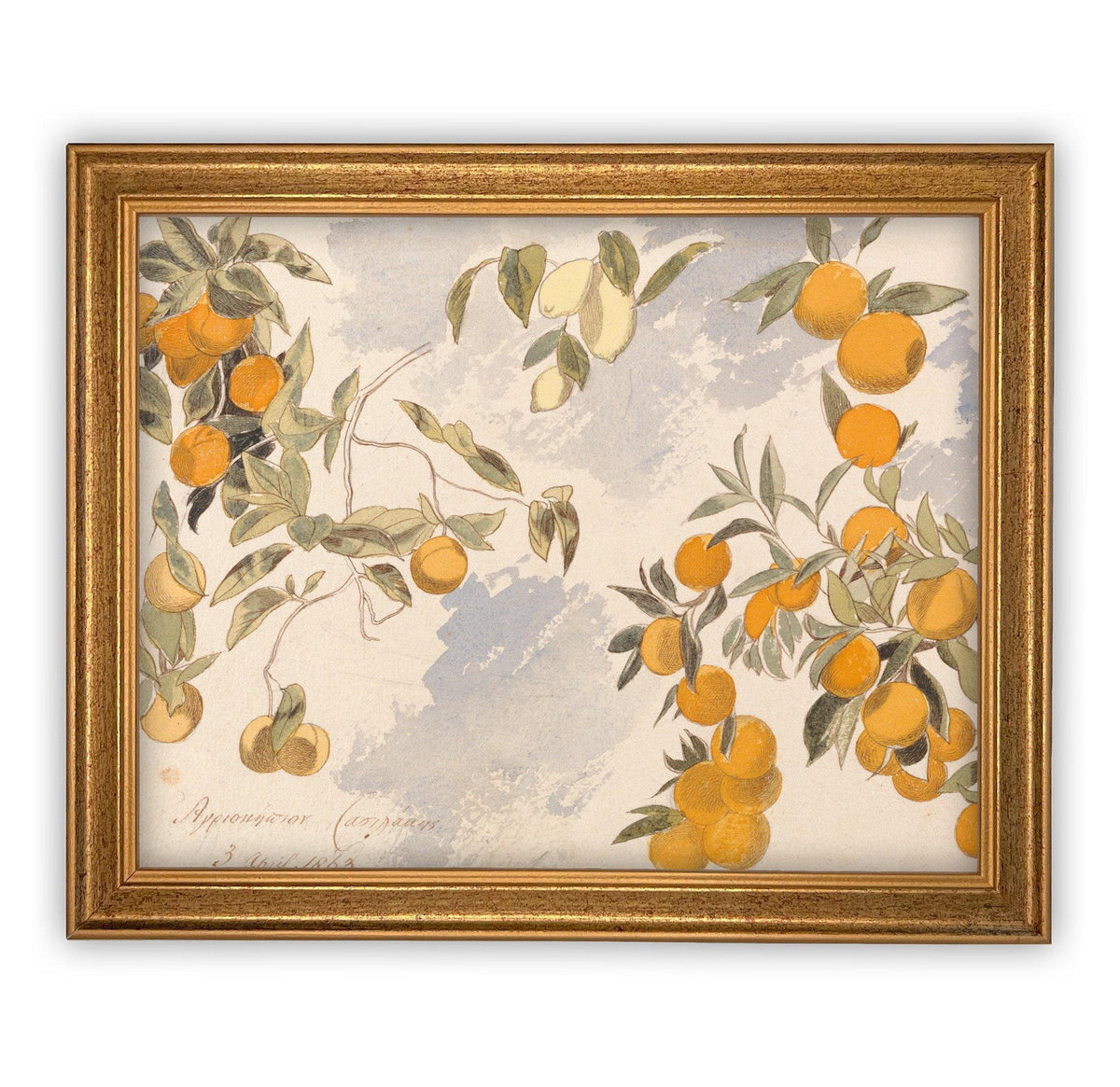 Framed Farmhouse Canvas Art #BOT-110