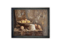Vintage Framed Canvas Art #ST-634