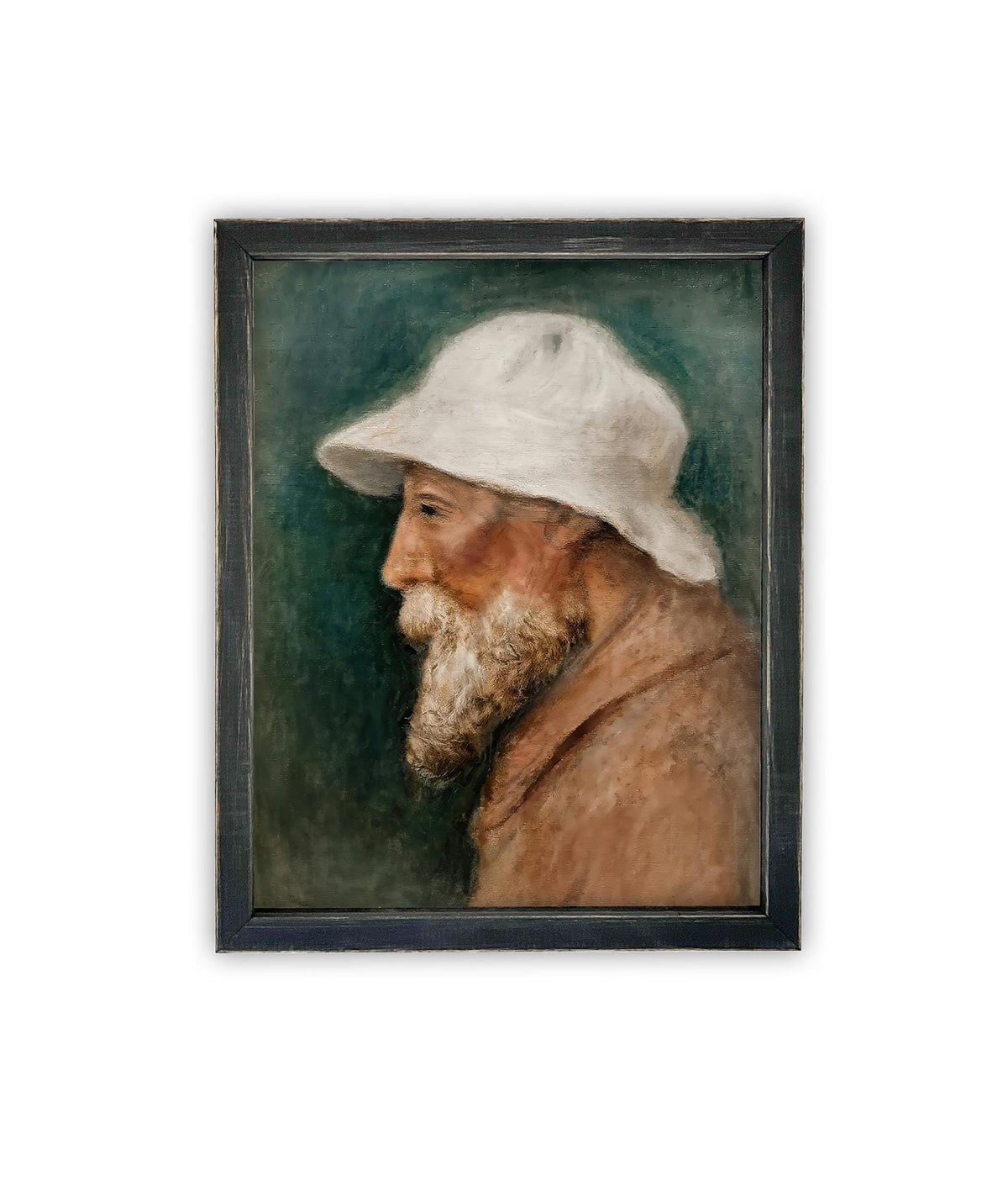Vintage Framed Canvas Art #P-553