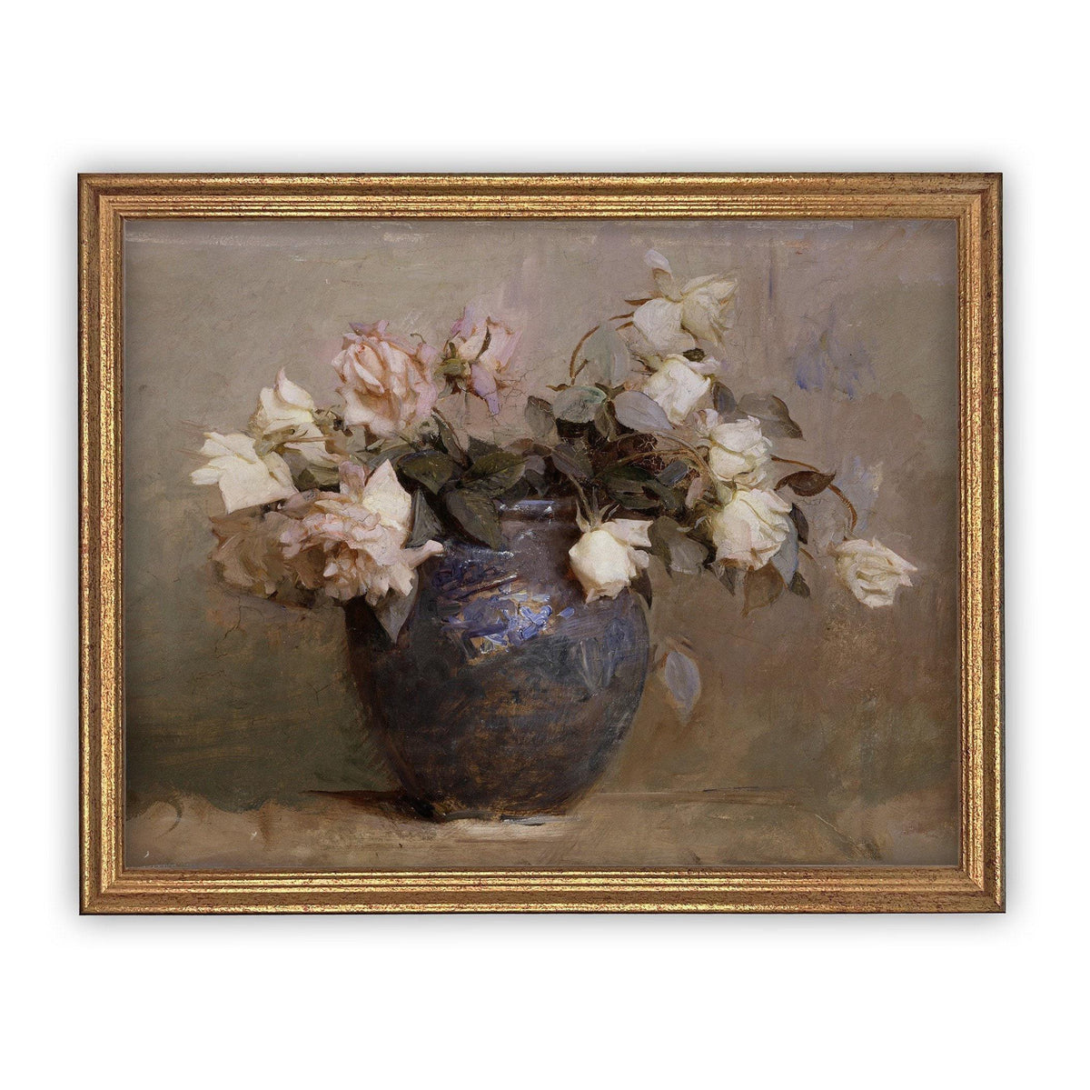 Framed Floral Still Life Print #BOT-107