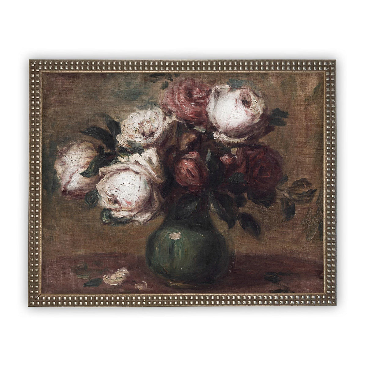 Vintage Framed Canvas Art Farmhouse print #BOT-102
