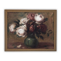 Vintage Framed Canvas Art Farmhouse print #BOT-102
