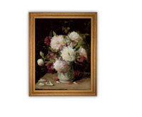 Vintage Framed Canvas Art #BOT-127