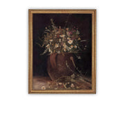 Vintage Framed Canvas Art #BOT-151